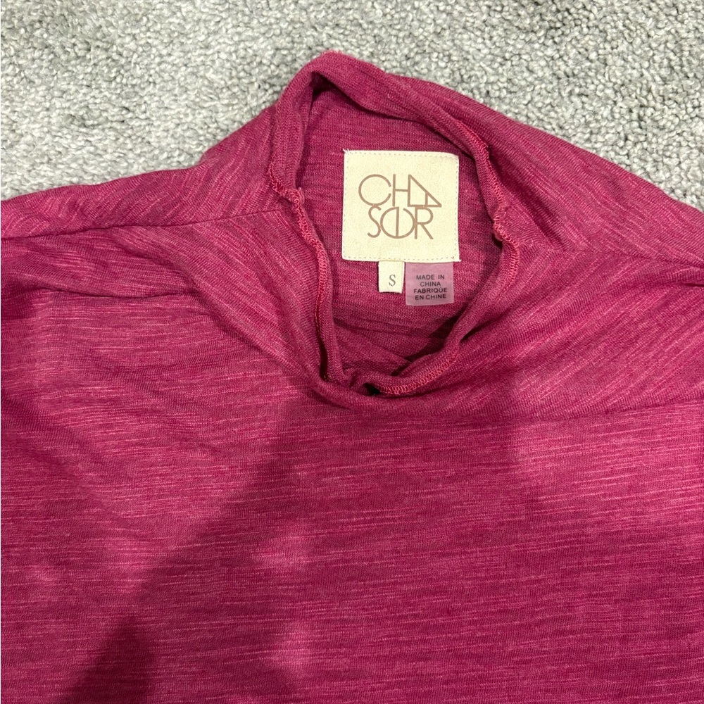 Chaser mockneck muscle tank top